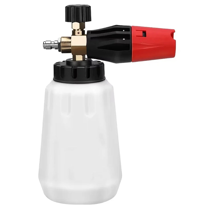 Adjustable Foam Cannon 1L – 5 Nozzles 1/4 Quick Connect for Pressure Washers