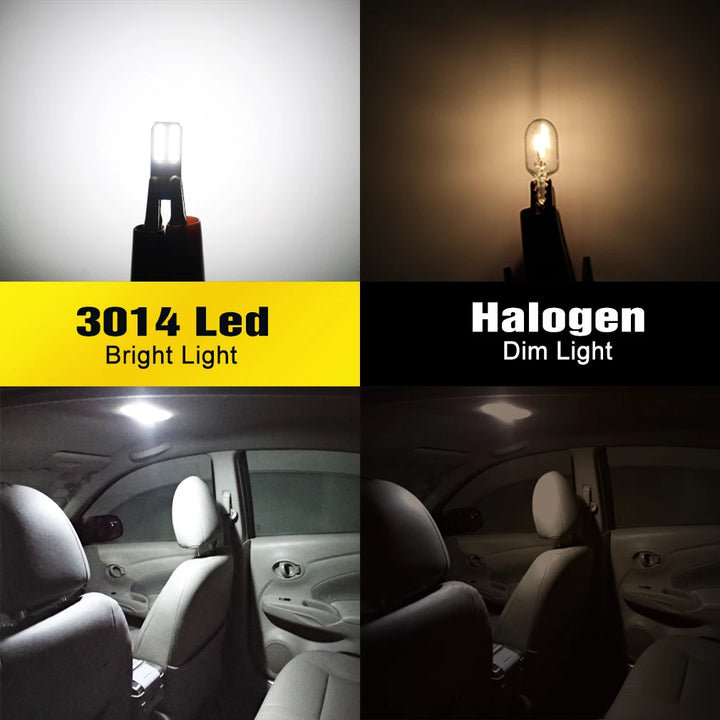 CANBUS LED Interior Bulbs T10/W5W/BA9S/C5W – Map Dome Trunk Multi-Size Set