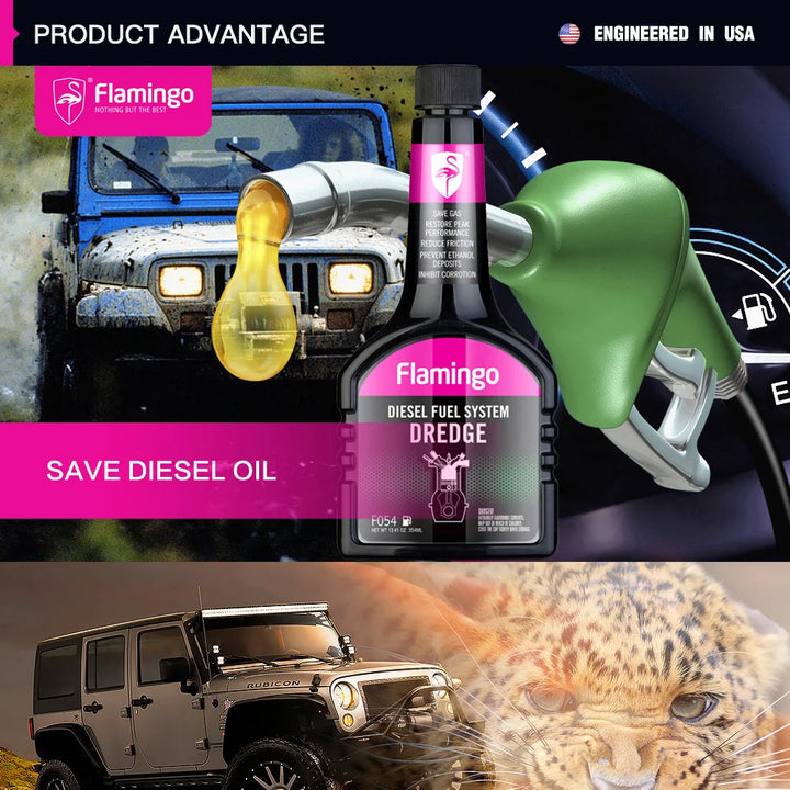 Flamingo™ Diesel Injector & System Cleaner – 354ml Fuel Additive