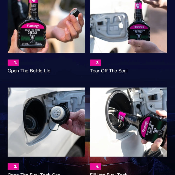 Flamingo™ Diesel Injector & System Cleaner – 354ml Fuel Additive