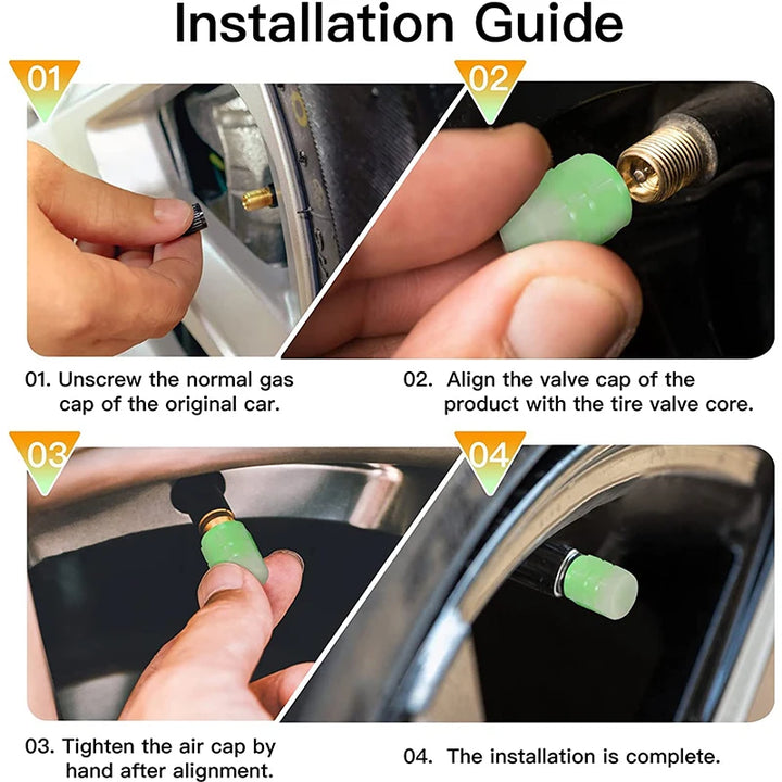 GlowRide™ Luminous Valve Caps