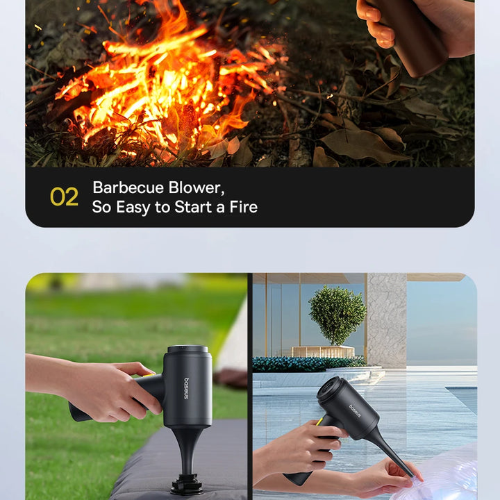 Baseus Cordless Car Vacuum Cleaner & Powerful Air Duster