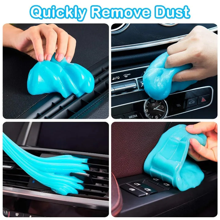 Car Interior Cleaning Gel Slime – Dust & Dirt Remover for Vents Gaps & Keyboard