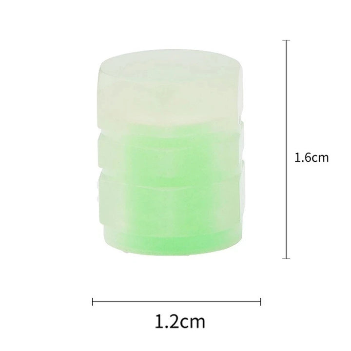 GlowRide™ Luminous Tire Valve Caps – Night Glowing Wheel Decor