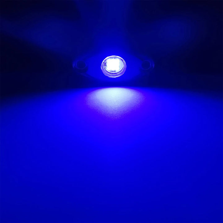9-LED Rock Lights Kit – Neon Underglow Underbody for Truck SUV & Jeep Off-Road