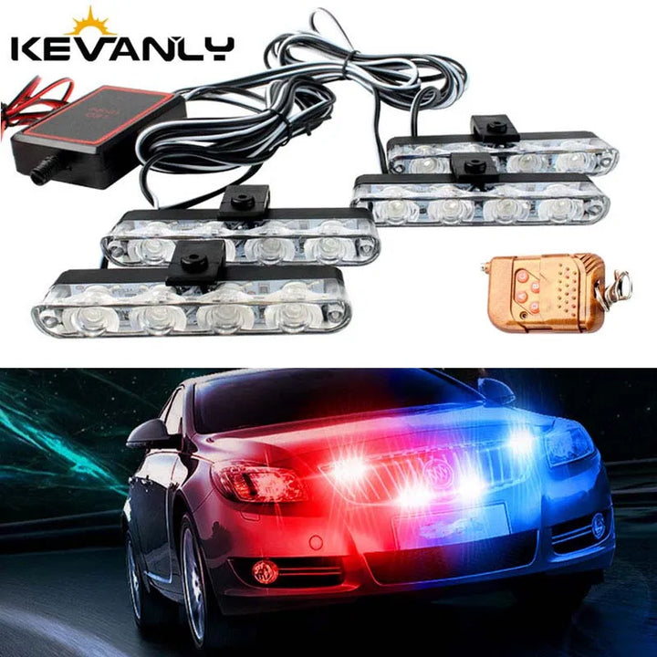 LumiGuard™ 4-in-1 Wireless Emergency Strobe Light