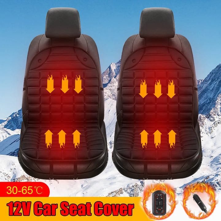 CozyDrive™ 12V Heated Car Seat Cushion
