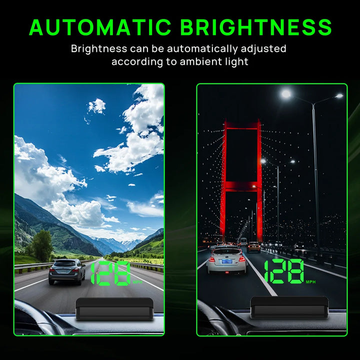 Universal Car HUD Speedometer