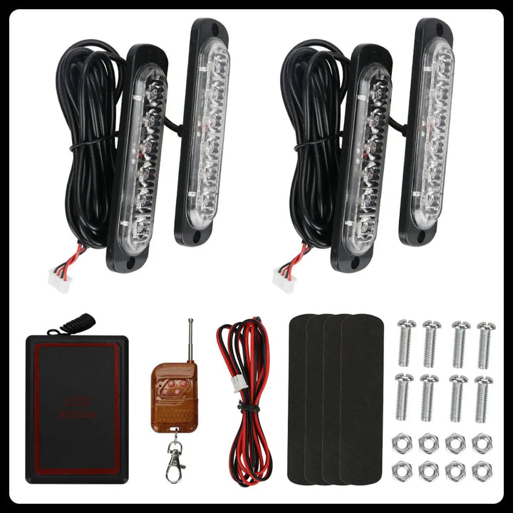 LumiGuard™ 4-in-1 Wireless Emergency Strobe Light