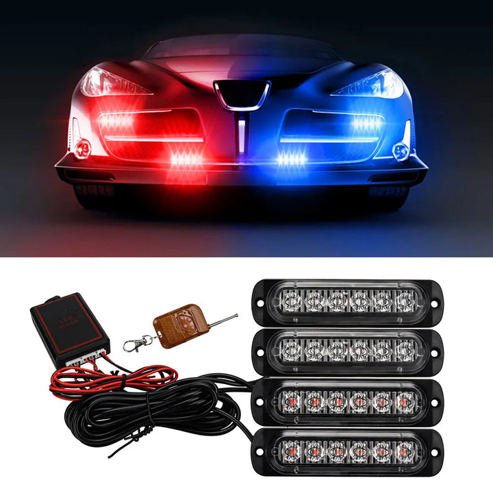 LumiGuard™ 4-in-1 Wireless Emergency Strobe Light