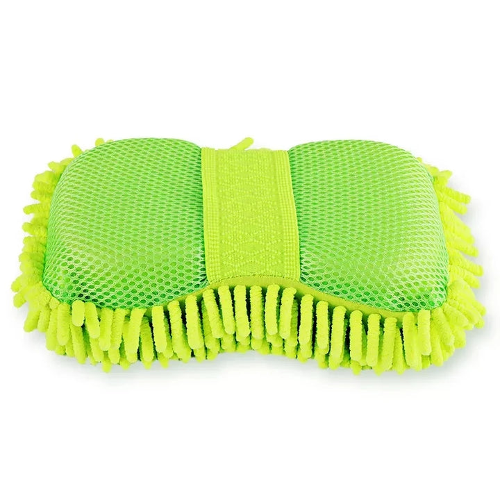 Microfiber Car Wash Mitt & Sponge Set – Scratch-Free Detailing Glove All