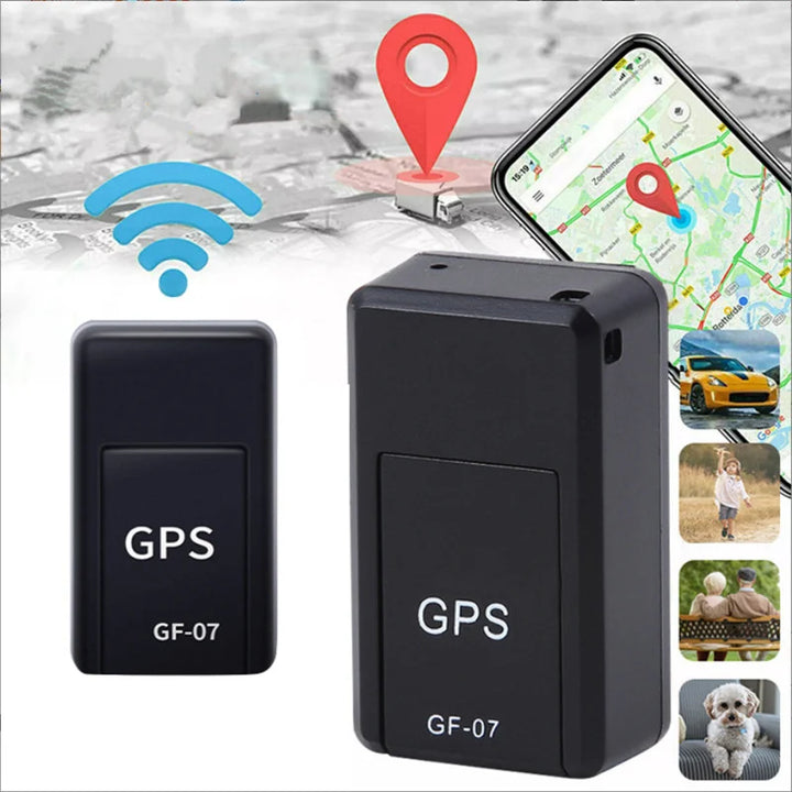 GF07 Mini GPS Car Tracker – Real-Time Anti-Theft Strong Magnetic Mount SIM