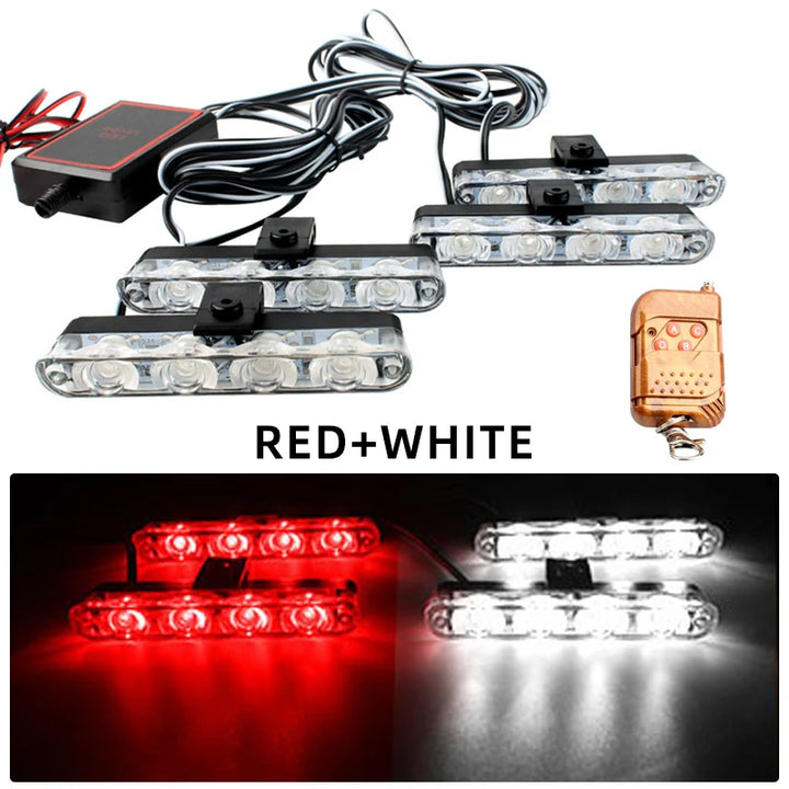 LumiGuard™ 4-in-1 Wireless Emergency Strobe Light