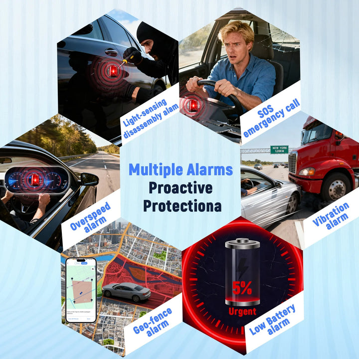 Magnetic GPS Tracker for Vehicles – Real-Time Anti-Theft Locator Long Standby
