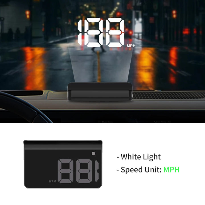 Universal Car HUD Speedometer