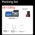 Mini 4K WiFi Dash Cam – G-Sensor 24H Parking Mode Loop Recording USB Install