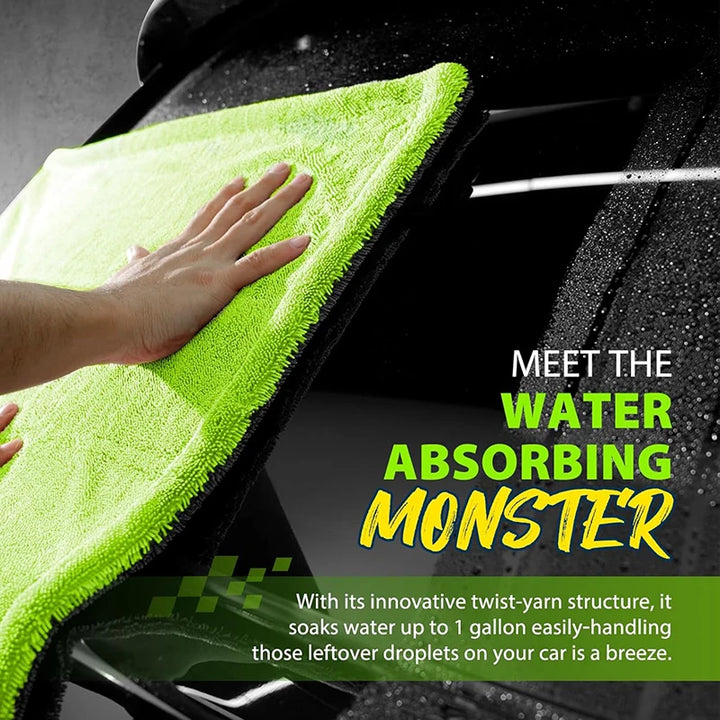 1400GSM Oversized Microfiber Drying Towel – 60x120cm Scratch-Free Car Detailing