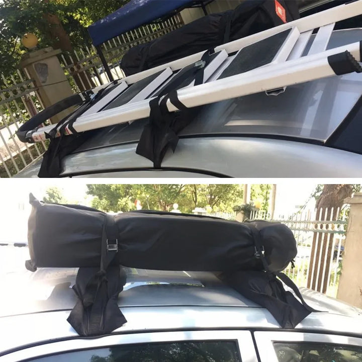AdventureLoad™ Foldable Roof Luggage Rack – Universal Soft Carrier for Cars & Camping