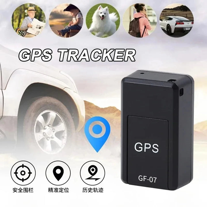 GF07 Magnetic Car GPS Tracker – Real-Time Anti-Theft Locator App Tracking