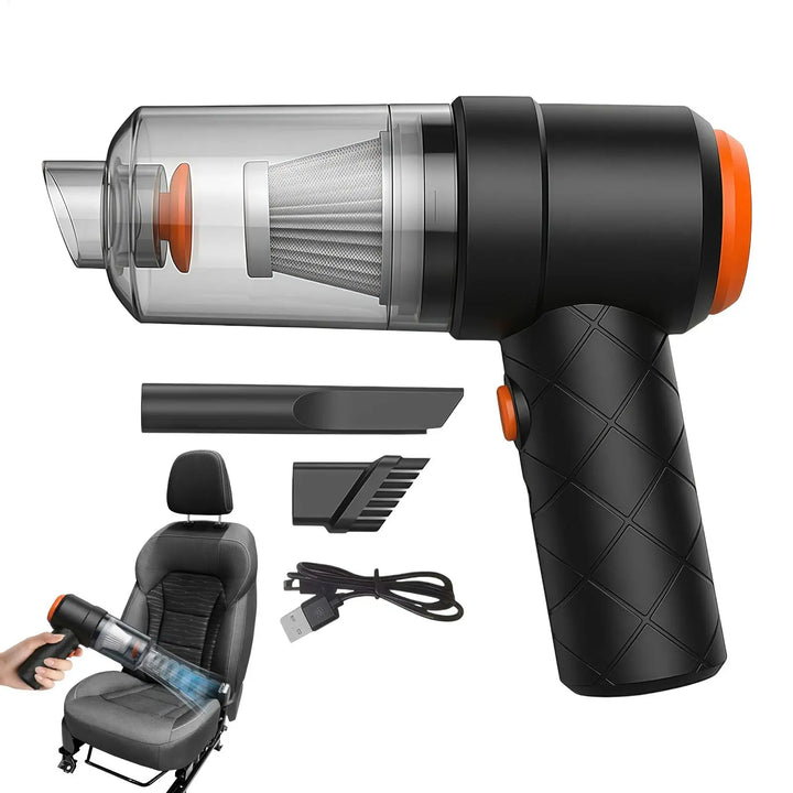 Portable Cordless Car Vacuum – High-Power Handheld for Interior Seat &