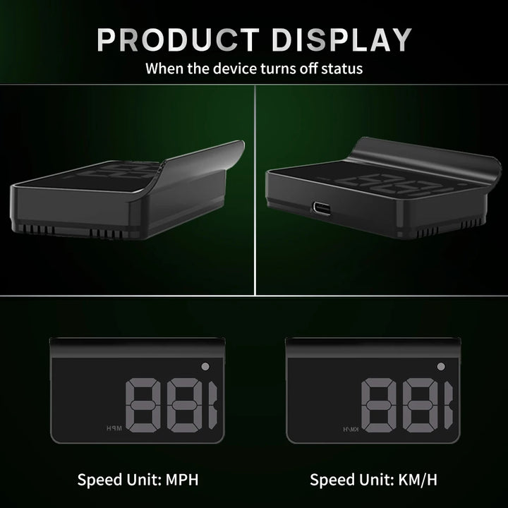 Universal Car HUD Speedometer