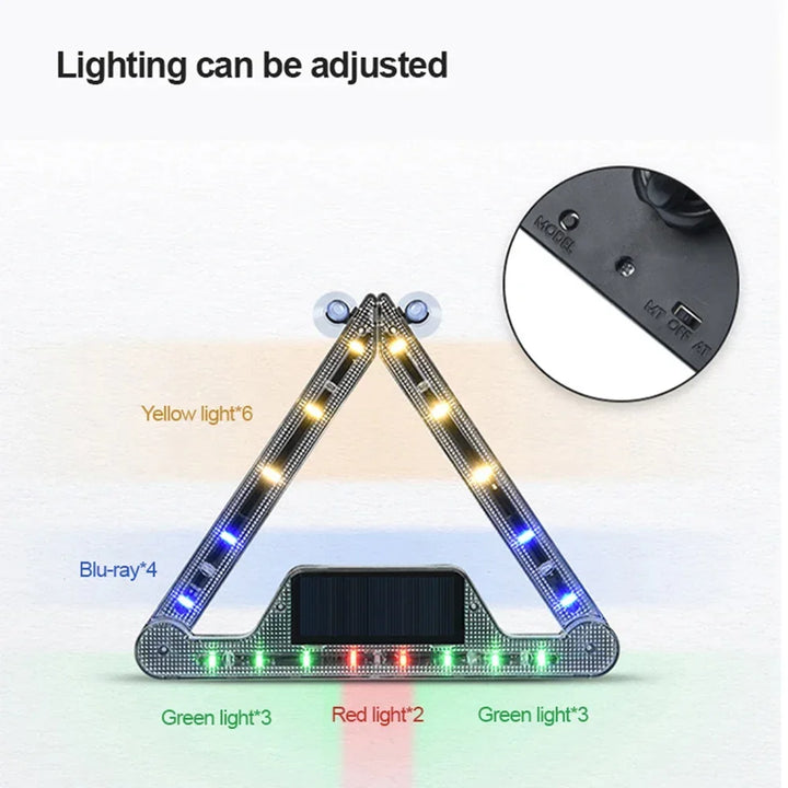 SafeBeam™ Solar LED Emergency Warning Light
