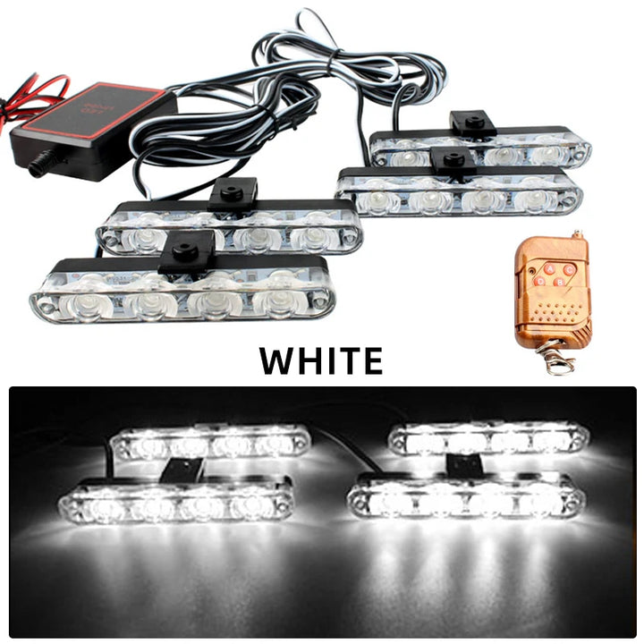 LumiGuard™ 4-in-1 Wireless Emergency Strobe Light