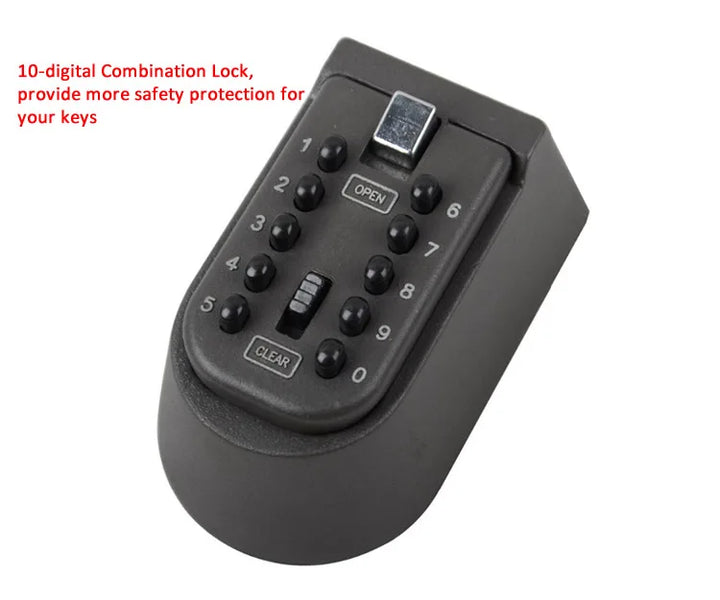 ELESABOX SecureKey 10-Digit Wall-Mounted Key Safe