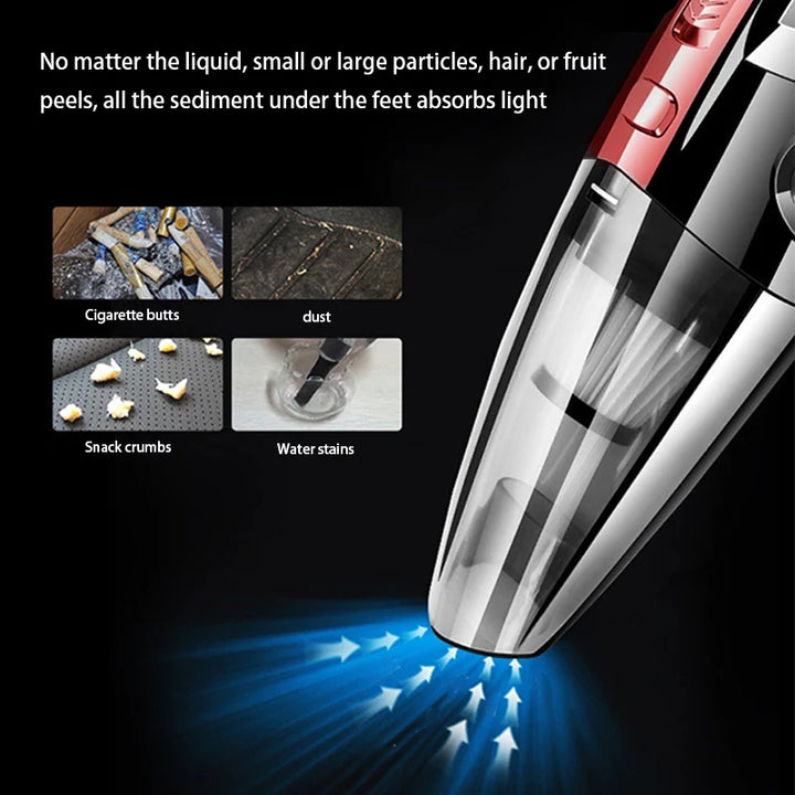 AutoClean Pro™ Handheld Wireless Car Vacuum Cleaner