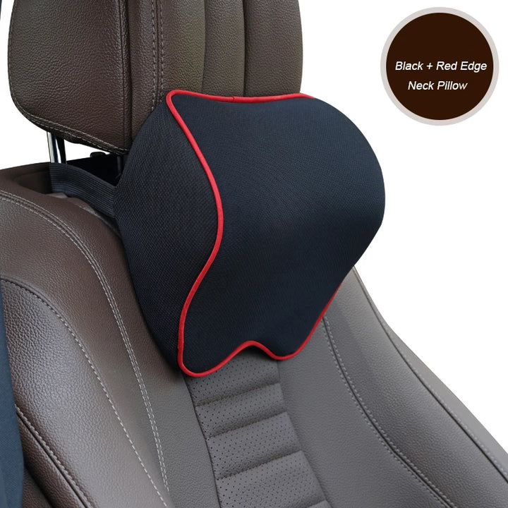 ErgoDrive™ Premium Memory Foam Car Neck Pillow
