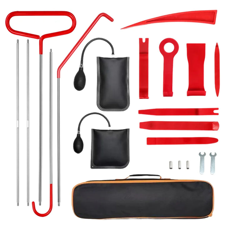 Professional Car Lockout Kit | Long Reach Gripper & Inflatable Air Pump