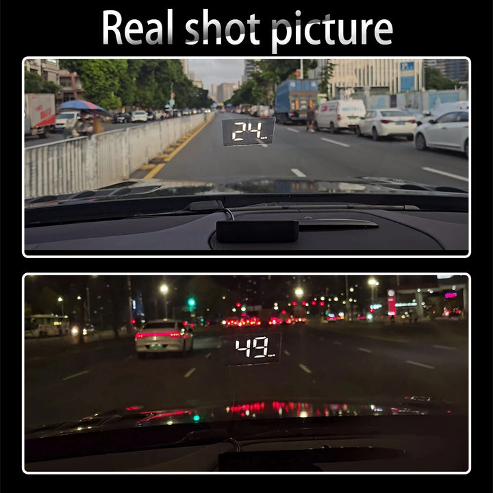 Car HUD Head-Up Display M2 – GPS Digital Speedometer Windshield Projector