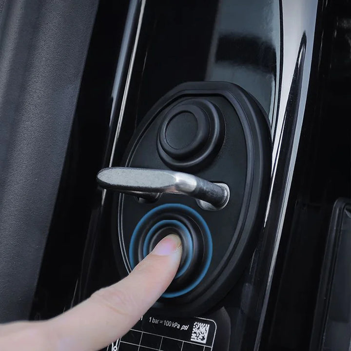 SilentSeal™ Pro – Shock-Absorbing Car Door Latch Cushions