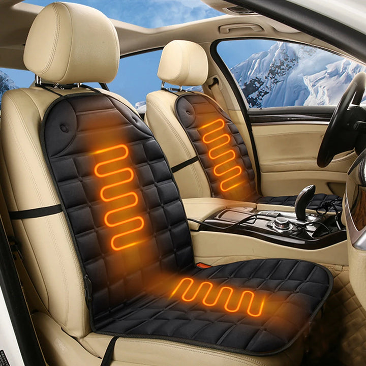 CozyDrive™ 12V Heated Car Seat Cushion