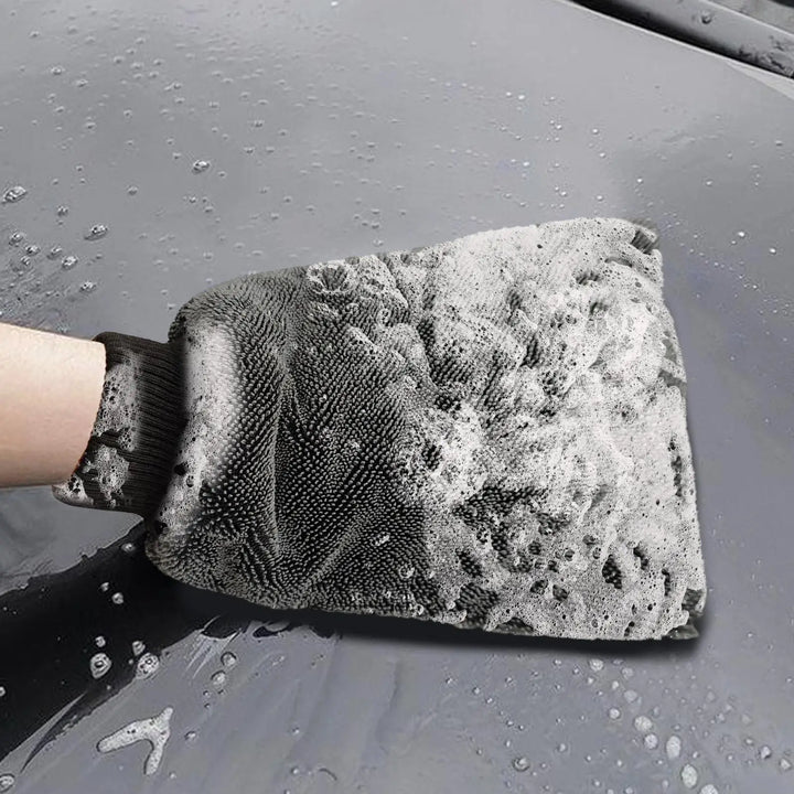 Microfiber Car Wash Mitt – Scratch-Free Absorbent Glove for Truck SUV & Sedan
