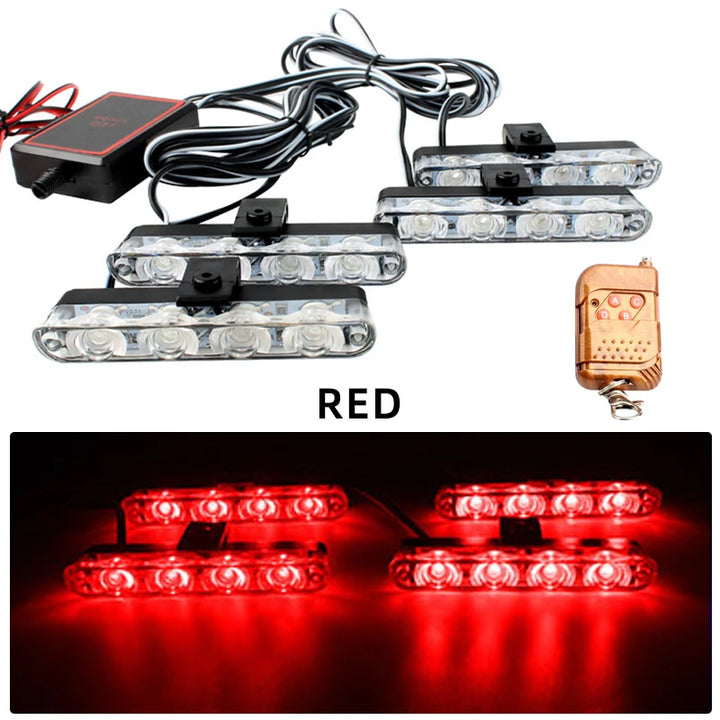 LumiGuard™ 4-in-1 Wireless Emergency Strobe Light