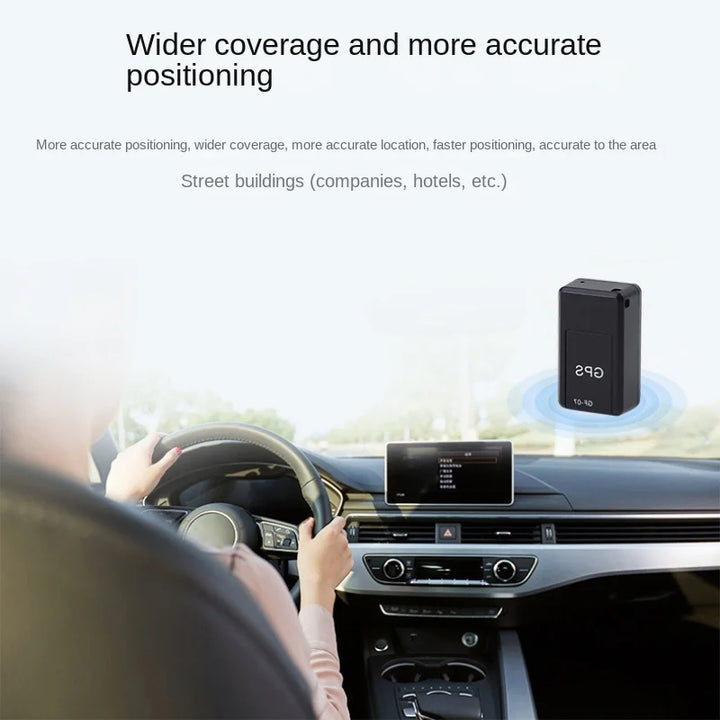GF07 Mini GPS Car Tracker – Real-Time Anti-Theft Strong Magnetic Mount SIM