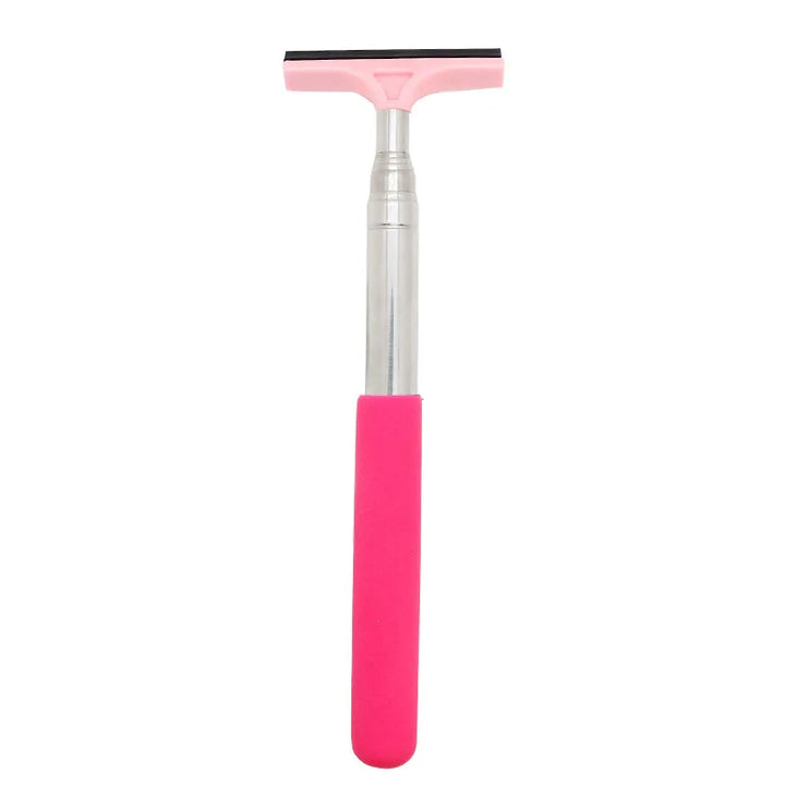 Telescopic Rearview Mirror Brush – Mist & Fog Remover Window Wiper Scraper Tool