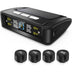 Universal Solar TPMS – 4 Sensors Tire Pressure & Temperature Alarm Display