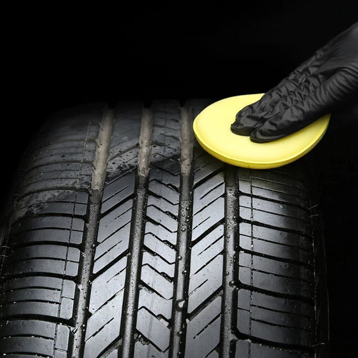 TireGlow Restore™ – Deep Black Tire Shine & Protector