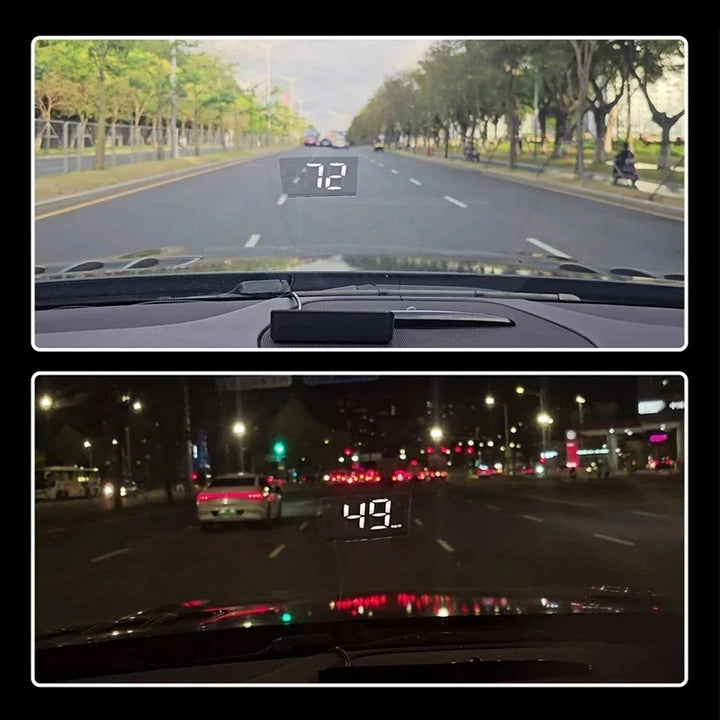 DriveSight™ Smart HUD – GPS Speedometer & Digital Display for Safer Drivin