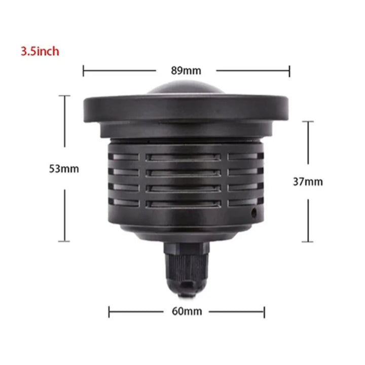 COB LED Angel Eyes DRL – Waterproof Daytime Running & Flowing Turn Signal 12V
