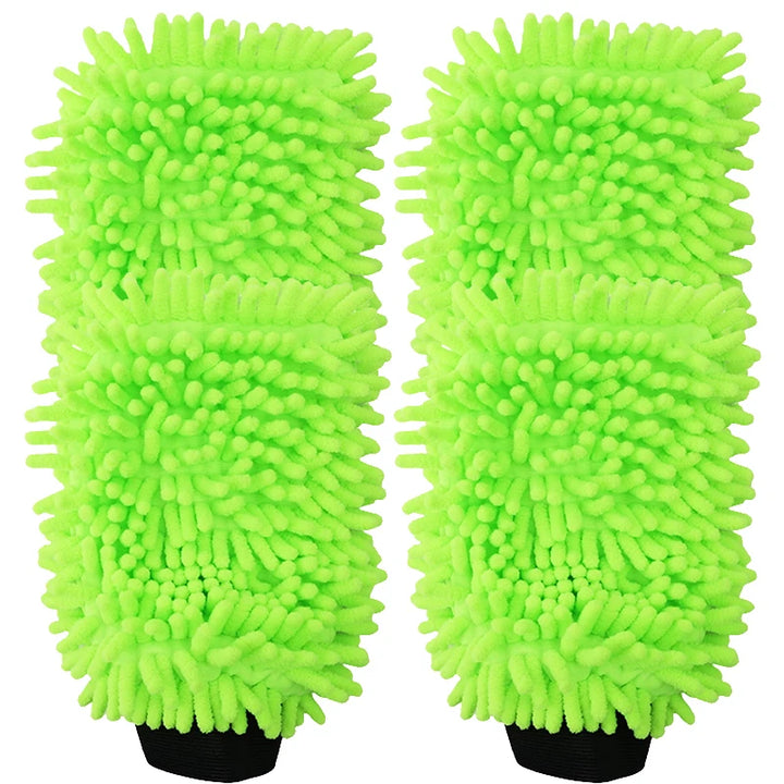 Microfiber Car Wash Mitt – High-Absorbent Scratch-Free Detailing Glove Auto &