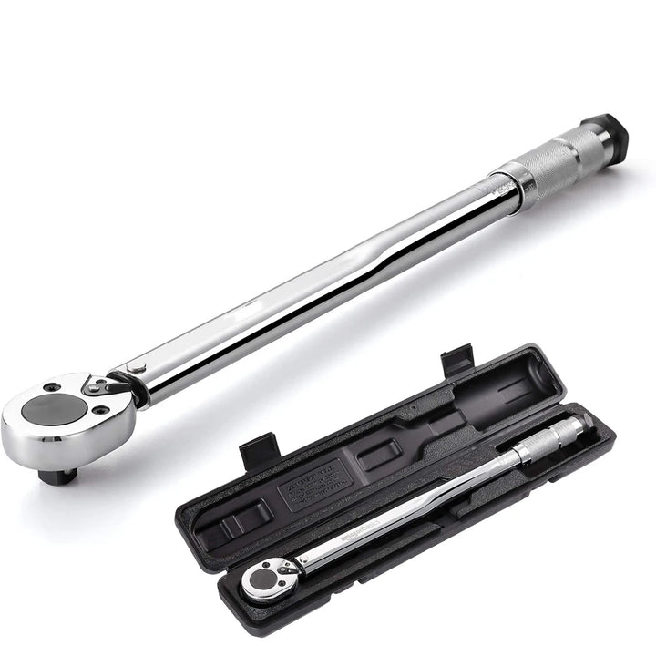 Click Torque Wrench Set 1/4-1/2 Drive – 5-110 Nm Square Drive with Storage Box