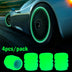 GlowRide™ Luminous Tire Valve Caps – Night Glowing Wheel Decor