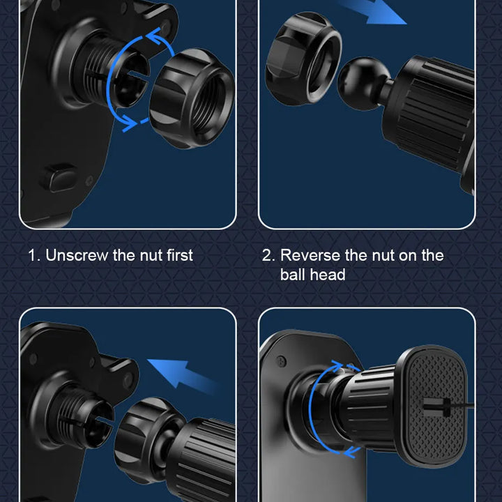 AeroGrip 360™ – Smart Car Vent Phone Mount with One-Touch Lock