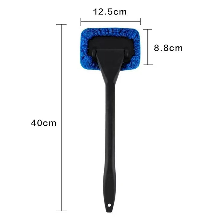 Long-Handle Car Windshield Cleaning Brush – Interior Glass Wiper Wash Tool