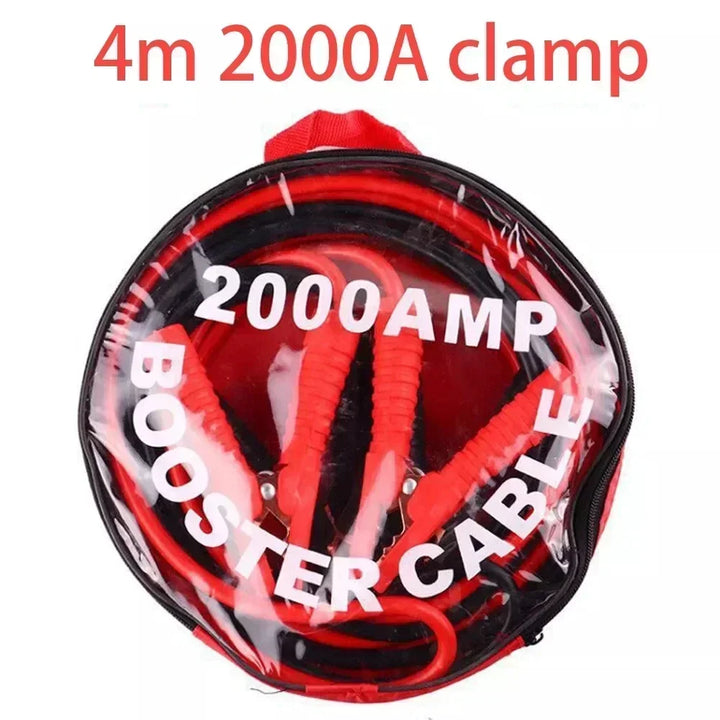 PowerGrip Pro™ 2000A Heavy-Duty Car Jump Starter Cables