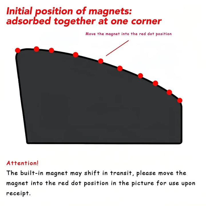 SunShield Pro Magnetic Car Window Shades