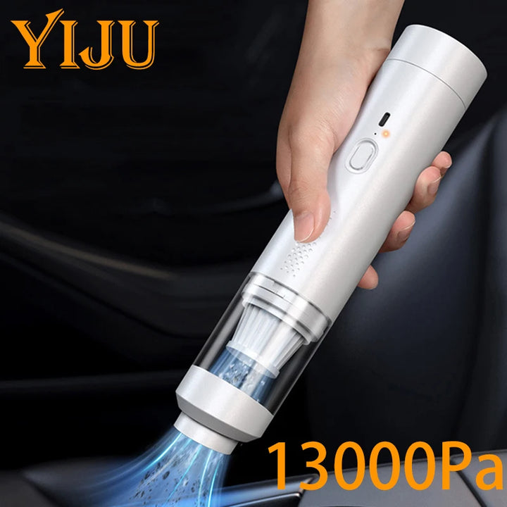 Portable Wireless Car Vacuum – Powerful Handheld Mini Cleaner Auto & Home Use